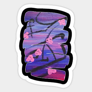 Kayla Blossom Sticker